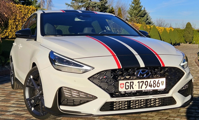 samochody osobowe Hyundai i30 N cena 139900 przebieg: 14000, rok produkcji 2022 z Resko